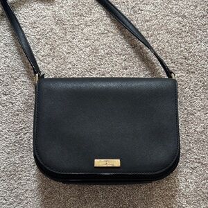 Kate Spade Black Leather Crossbody Bag